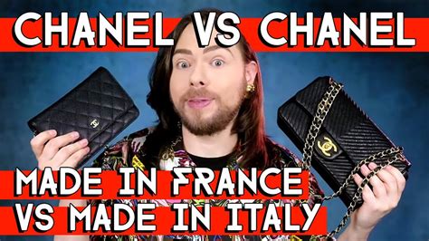 france vs italy chanel